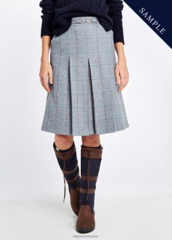 Dubarry mujer falda de tweed de abeto FZ86P636 ropa brezo azul