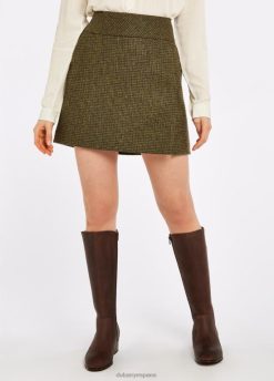 Dubarry mujer falda de tweed de campanilla FZ86P484 ropa brezo