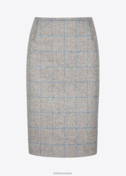 Dubarry mujer falda de tweed de helecho FZ86P565 ropa esquisto