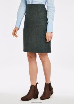 Dubarry mujer falda de tweed de helecho FZ86P638 ropa neblina