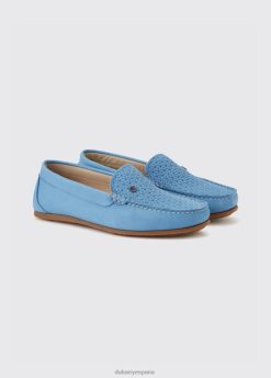 Dubarry mujer mocasín cannes FZ86P667 calzado niebla azul
