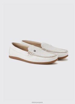 Dubarry mujer mocasín cannes FZ86P81 calzado vela blanca