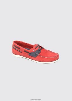 Dubarry mujer mocasines malta FZ86P558 calzado rojo