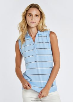 Dubarry mujer polo a rayas graciahill FZ86P148 ropa cielo claro
