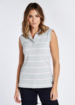 Dubarry mujer polo de la abadía FZ86P789 ropa platino