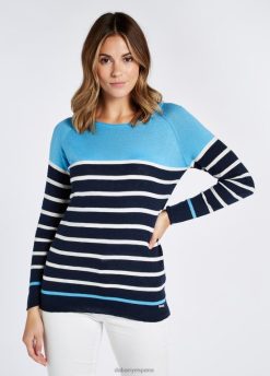 Dubarry mujer suéter glenties FZ86P572 ropa Armada