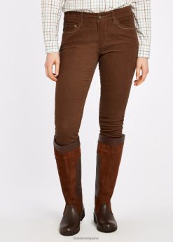 Dubarry mujer vaqueros de madreselva FZ86P247 ropa moca