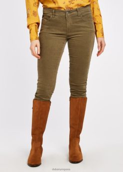 Dubarry mujer vaqueros de madreselva FZ86P289 ropa verde oscuro
