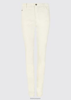 Dubarry mujer vaqueros de madreselva FZ86P548 ropa vela blanca