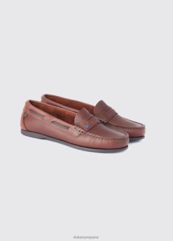 Dubarry mujer zapato de cubierta belice FZ86P54 calzado caoba